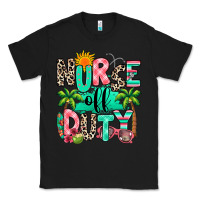 Black nurse off duty summer break Classic Tee - RanaPortraitStore