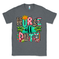 Charcoal Heather nurse off duty summer break Classic Tee - RanaPortraitStore