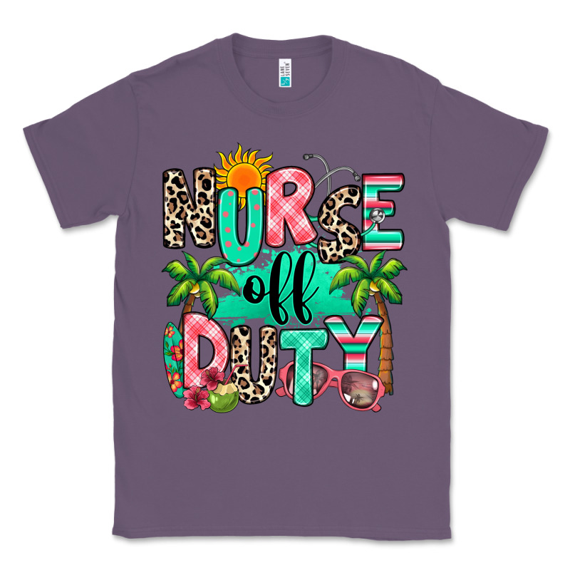 Nurse Off Duty Summer Break Classic Tee by RanaPortraitStore | Teevron