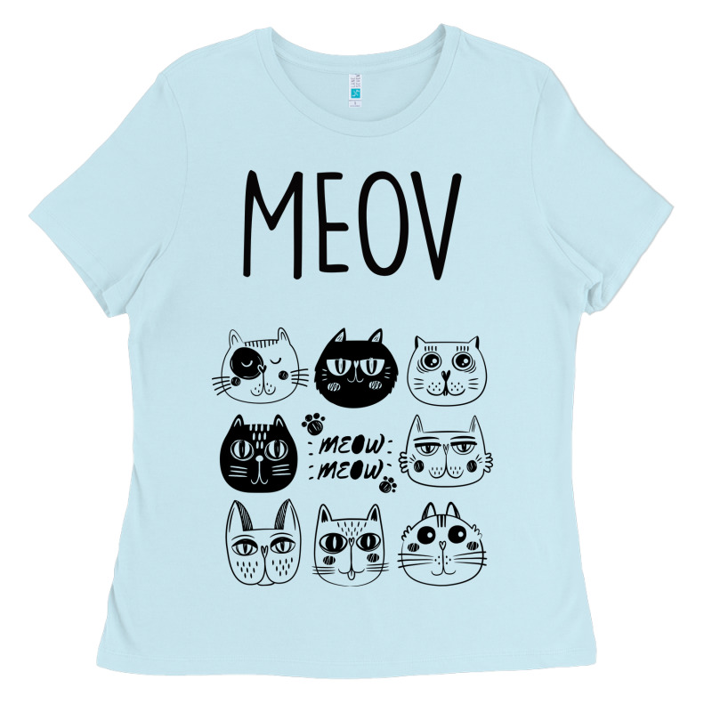 Meow Ladies Tee by Bettercallsaul | Teevron