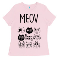 Bubblegum Pink Meow Ladies Tee - Bettercallsaul