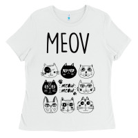 White Meow Ladies Tee - Bettercallsaul