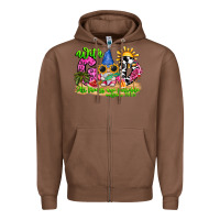 Chestnut with god all things are possible summer Zipper Hoodie - CowhideDigitalArt
