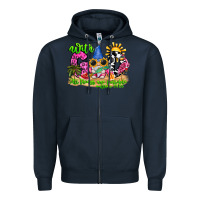 Navy with god all things are possible summer Zipper Hoodie - CowhideDigitalArt