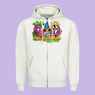 With God All Things Are Possible Summer Zipper Hoodie Designed By Cowhidedigitalart