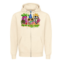 Sandshell with god all things are possible summer Zipper Hoodie - CowhideDigitalArt