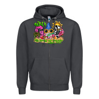 Smoke with god all things are possible summer Zipper Hoodie - CowhideDigitalArt