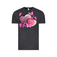 Cancer Hearts Cancer Awaneress Vintage Tee | Teevron
