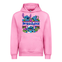 Fuchsia Pink preview flower stitch blue preschool Urban Hoodie - AdoDesignShop