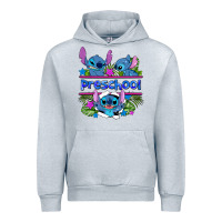Heather Grey preview flower stitch blue preschool Urban Hoodie - AdoDesignShop