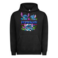 Pigment Black preview flower stitch blue preschool Urban Hoodie - AdoDesignShop
