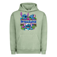 Pigment Oil Green preview flower stitch blue preschool Urban Hoodie - AdoDesignShop