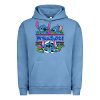 Pigment Pebble Blue preview flower stitch blue preschool Urban Hoodie - AdoDesignShop