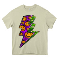 Mossy halloween lightning bolt Heavy Core Tee - BundleAndBundleShop