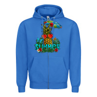 True Royal Summer Zipper Hoodie - CowhideDigitalArt