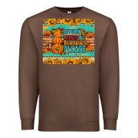Chestnut Autumn leaves and pumpkin please Premium Sweatshirt - Artiststas