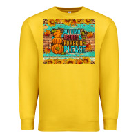 Lemon Autumn leaves and pumpkin please Premium Sweatshirt - Artiststas