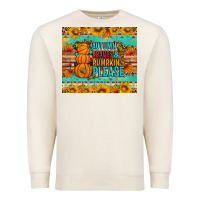 Sandshell Autumn leaves and pumpkin please Premium Sweatshirt - Artiststas
