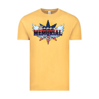 Vintage Mustard happy memorial day Vintage Tee - HowdyJamesFarm
