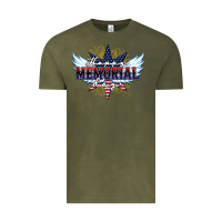 Vintage Olive happy memorial day Vintage Tee - HowdyJamesFarm