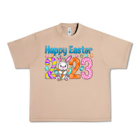 Burro Happy Easter 2023 Easter Day Urban Heavy Tee - HowdyJamesFarm