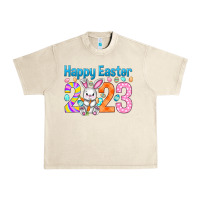 Sandshell Happy Easter 2023 Easter Day Urban Heavy Tee - HowdyJamesFarm