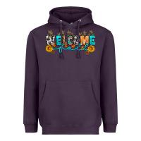Plum Welcome fall Heavyweight Hoodie - Artiststas