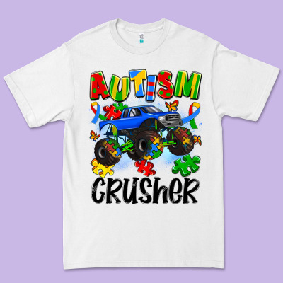 Autism Crusher Premium Tee Designed By Artiststas