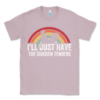 Lilac I'll Just Have The Chicken Tenders Classic Tee - lanVoArt