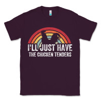 Plum I'll Just Have The Chicken Tenders Classic Tee - lanVoArt