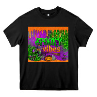 Black spooky vibes tumbler Heavy Core Tee - BundleAndBundleShop