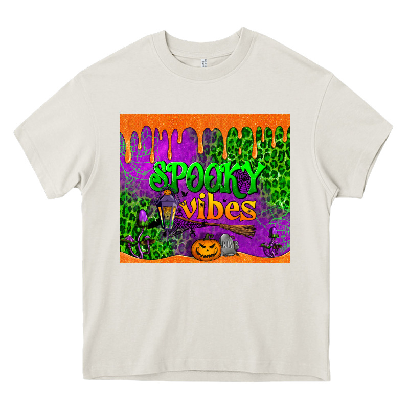 Spooky Vibes Tumbler Heavy Core Tee by BundleAndBundleShop | Teevron