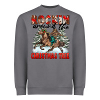 Storm Rockin Around The Christmas Tree Rodeo Heavyweight Sweatshirt - FaDigitalArtStudio