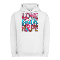 Pigment Lunar Rock love faith hope with cancer ribbon  ado Urban Hoodie - AdoDesignShop