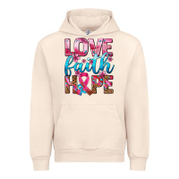 Sandshell love faith hope with cancer ribbon  ado Urban Hoodie - AdoDesignShop