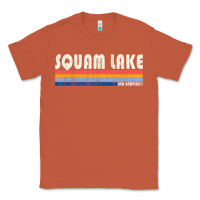 Copper Vintage 70S 80S Style Squam Lake Nh Classic Tee - lanVoArt