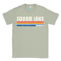 Matcha Vintage 70S 80S Style Squam Lake Nh Classic Tee - lanVoArt