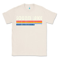 Natural Vintage 70S 80S Style Squam Lake Nh Classic Tee - lanVoArt