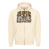 Sandshell Happy Easter Zipper Hoodie - CowhideDigitalArt