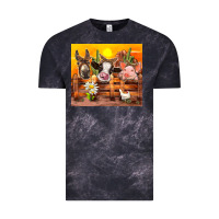 Cloud Black farm animal Vintage Tee - TumblerDesignByShophia