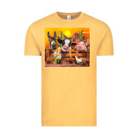 Vintage Mustard farm animal Vintage Tee - TumblerDesignByShophia