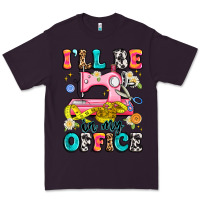 Plum i'll be in my office Premium Tee - Artiststas