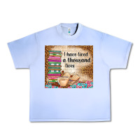 Grape Ice i have lived a thousand lives Urban Heavy Tee - TumblerDesignByShophia