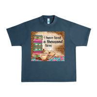 Midnight Navy i have lived a thousand lives Urban Heavy Tee - TumblerDesignByShophia