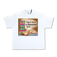 White i have lived a thousand lives Urban Heavy Tee - TumblerDesignByShophia