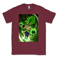 Burgundy legendary broly supersaiyajin poster travel Classic Tee - lanVoArt