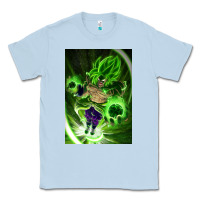 Dusty Blue legendary broly supersaiyajin poster travel Classic Tee - lanVoArt