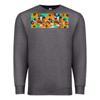 Charcoal Heather Cow fall pumpkin Premium Sweatshirt - Artiststas