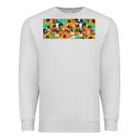 Dove Grey Cow fall pumpkin Premium Sweatshirt - Artiststas