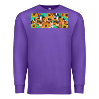 Purple Cow fall pumpkin Premium Sweatshirt - Artiststas